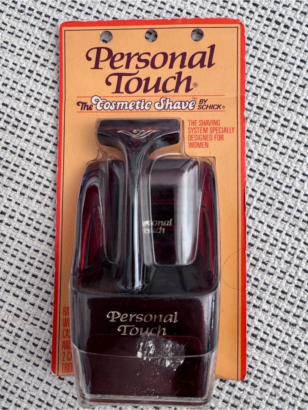Vintage Schick Personal Touch The Cosmetic Shave Razor Kit